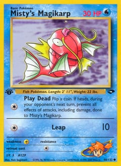 Gym Challenge Misty's Magikarp #88 card