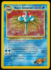 Gym Heroes Misty's Tentacruel #10 card