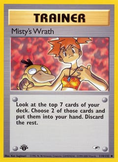 Gym Heroes Misty's Wrath #114 card
