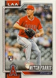 2026 Topps Base Set Mitch Farris #609 card
