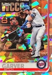 2019 Topps Chrome Sapphire Edition Base Set Mitch Garver #277 card