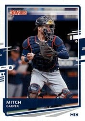 2020 Donruss Base Set Mitch Garver #198 card