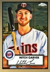 2021 Topps Chrome Platinum Anniversary Base Set Mitch Garver #425 card