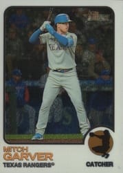 2022 Topps Heritage Chrome Mitch Garver #558 card