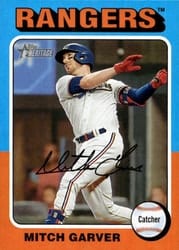 2024 Topps Heritage Base Set Mitch Garver #19 card