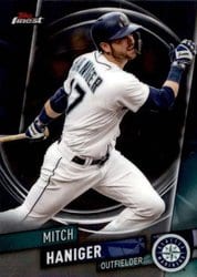 2019 Finest Base Set Mitch Haniger #57 card