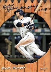 2019 Panini Leather & Lumber Knothole Gang Mitch Haniger #KHG-6 card