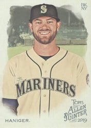 2019 Topps Allen & Ginter Base Set Mitch Haniger #142 card