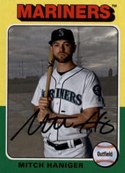 2019 Topps Archives Base Set Mitch Haniger #162 card