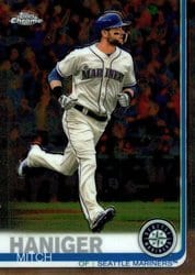2019 Topps Chrome Base Set Mitch Haniger #138 card