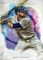 2019 Topps Inception Base Set Mitch Haniger #34 card