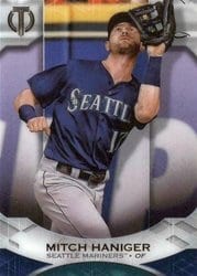 2019 Topps Tribute Base Set Mitch Haniger #33 card