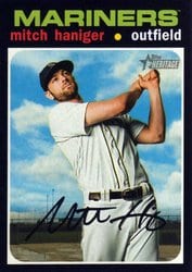 2020 Topps Heritage Base Set Mitch Haniger #51 card