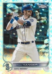 2022 Topps Chrome Logofractor Edition Base Set Mitch Haniger #99 card