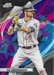 2022 Topps Cosmic Chrome Base Set Mitch Haniger #156 card