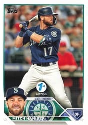 2023 Topps 1st Edition Base Set Mitch Haniger #49 card