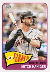 2023 Topps Archives Base Set Mitch Haniger #178 card