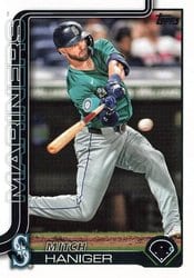 2025 Topps Base Set Mitch Haniger #15 card
