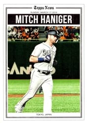 2025 Topps History of Japanese Baseball Mitch Haniger #HB-11 card