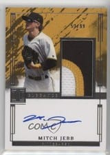 2024 Panini Impeccable Elegance Prospect Jersey Autographs Mitch Jebb #EPJ-MJ card
