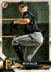 2018 Bowman Draft Base Set Mitch Keller #BD-86 card