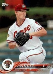 2018 Topps Pro Debut Base Set Mitch Keller #97 card