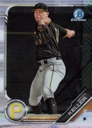 2019 Bowman Chrome Prospects Mitch Keller #BCP-133 card