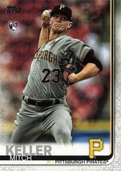 2019 Topps Update Base Set Mitch Keller #US218 card