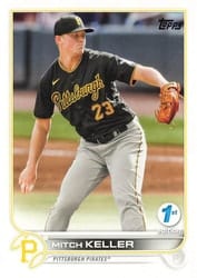 2022 Topps 1st Edition Base Set Mitch Keller #251 card