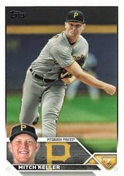 2023 Topps Base Set Mitch Keller #442 card