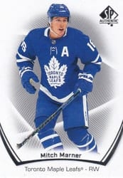 2021-22 SP Authentic Base Set Mitch Marner #95 card