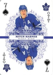 2022-23 O-Pee-Chee Playing Cards Mitch Marner #7-SPADES card