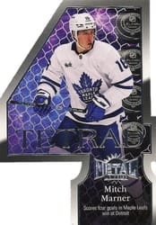 2022-23 SkyBox Metal Universe Tetrad Mitch Marner #TR-1 card
