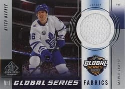 2024-25 SP Game Used 2023 Global Series Sweden Fabrics Mitch Marner #GSF-MM card
