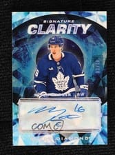 2024-25 Upper Deck Black Diamond Signature Clarity Mitch Marner #SC-MM card
