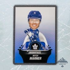 2024-25 Upper Deck Credentials Arena Giveaways - Bobbleheads Mitch Marner #BH-MM card