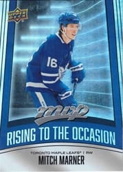 2025-26 Upper Deck MVP Rising to the Occasion Mitch Marner #RO-31 card
