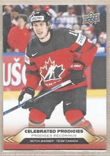 2025 Upper Deck Tim Hortons Team Canada Celebrated Prodigies Mitch Marner #CP-3 card