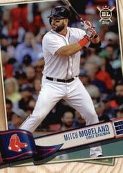2019 Topps Big League Base Set Mitch Moreland #210 card