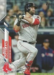 2020 Topps Update Base Set Mitch Moreland #U-181 card