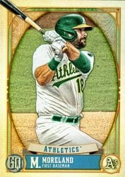 2021 Topps Gypsy Queen Base Set Mitch Moreland #229 card