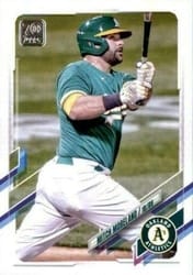 2021 Topps Update Base Set Mitch Moreland #US4 card