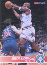 1994-95 Hoops Base Set Mitch Richmond #246 card