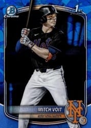 2025 Bowman Draft Sapphire Base Set Mitch Voit #BDC-71 card