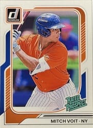 2026 Donruss Base Set Mitch Voit #174 card
