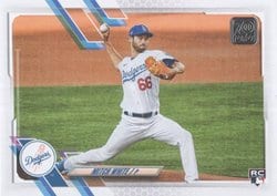2021 Topps Base Set Mitch White #270 card