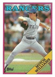 1988 Topps Base Set Mitch Williams #26 card