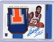 2018 Panini National Treasures Mitchell Robinson #148 card