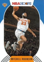 2020-21 Hoops Base Set Mitchell Robinson #63 card