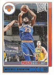 2021-22 Hoops Winter Base Set Mitchell Robinson #157 card